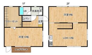 ハートフルハウスの間取り画像