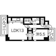 リーヴァストゥーディオ丸の内の間取り画像