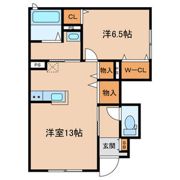 パークサイド水谷の間取り画像