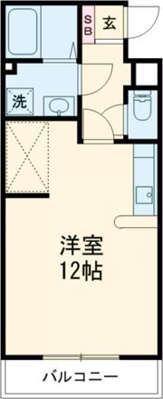デュエットの間取り画像