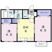 タートルビレッジⅢの間取り画像