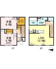 南7条D-ROOMの間取り画像