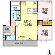 パストラーレの間取り画像