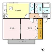 Cresent Tsubame Aの間取り画像