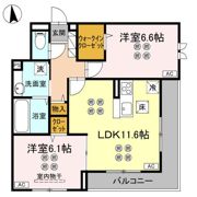 カメリアメゾンの間取り画像