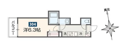 MELDIA高座渋谷Ⅳの間取り画像