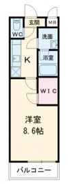 フジパレス鳳西の間取り画像