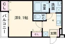 フジパレス鳳北町の間取り画像