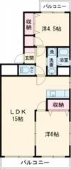 原島マンションの間取り画像