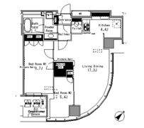 MY TOWER RESIDENCEの間取り画像