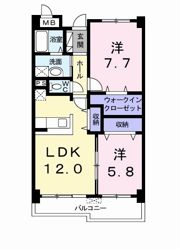 サンアレーの間取り画像
