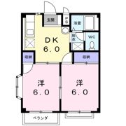 YNハイツBの間取り画像