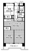 ビレッジハウス笠寺タワー1号棟の間取り画像