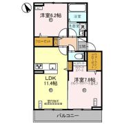 グランコンフォール神ノ川の間取り画像