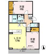 ウィステリア太田の間取り画像