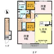 エトワール Ⅰ棟の間取り画像