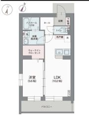 コリーヌ デュ リオンの間取り画像