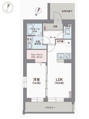 コリーヌ デュ リオンの間取り画像