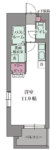 レジデンス吉野の間取り画像