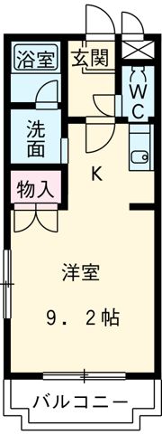 エール白須賀の間取り画像