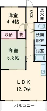 MKタウン福島の間取り画像