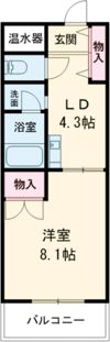 セピアコートⅡの間取り画像