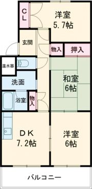 シオスの間取り画像