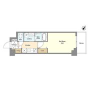 アソシエール大倉山の間取り画像