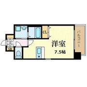 プレサンス名古屋STATIONザ・シティの間取り画像