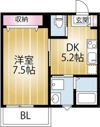 AQUE20の間取り画像