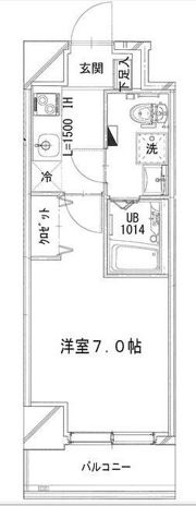 シャトーライフ相模原Ⅱの間取り画像