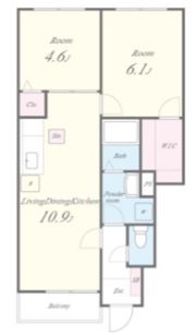 ポムダムールの間取り画像