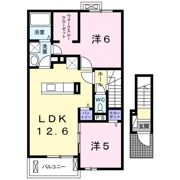 クロレ キャメリア Bの間取り画像
