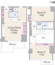 ROKA TERRAZZAの間取り画像