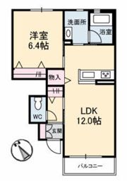 ラ・クラルテの間取り画像