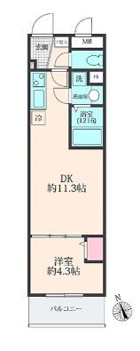 FOREST RESIDENCE TOKIWADAIの間取り画像