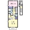 コーポフォレストⅡ Aの間取り画像