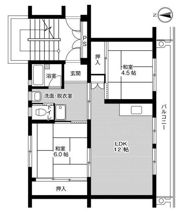 ビレッジハウス柳原1号棟の間取り画像