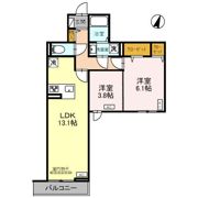 グラナーデ八潮の間取り画像