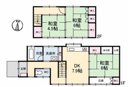 いの町M邸?A号室の間取り画像