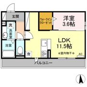 ペルショワールの間取り画像