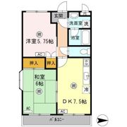 リーベン上成の間取り画像