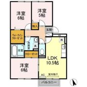 クレッシェンド今村の間取り画像