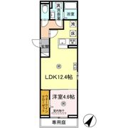 LIBERTY CITY TAKAMIYAの間取り画像