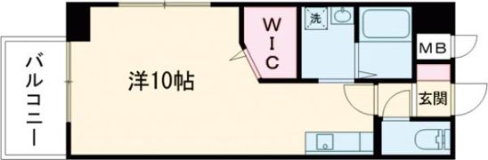 ラ・シック熊本駅前Ⅱの間取り画像
