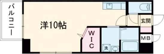 ラ・シック熊本駅前Ⅱの間取り画像