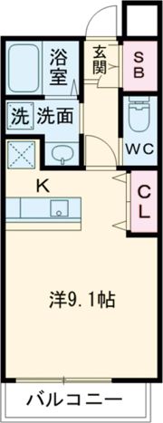 シャンテー中宮3の間取り画像