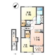 ストレリチアの間取り画像