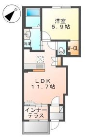 フォルビートジンの間取り画像