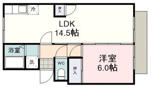 プレジール長崎の間取り画像